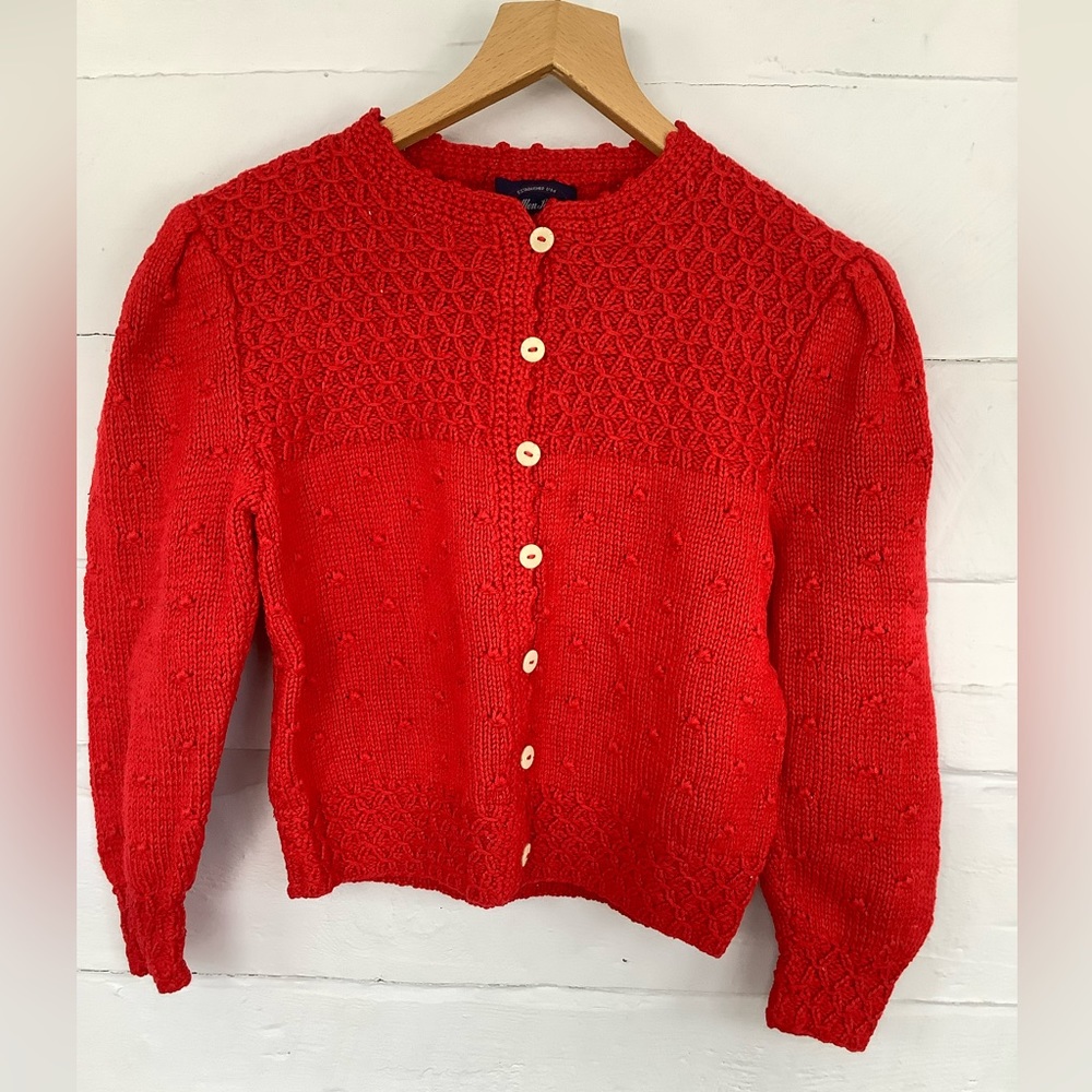 Allen Solly Red Women's Cardigan